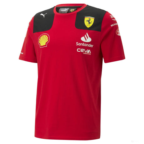 Ferrari Sainz Tee Rosso Corsa - FansBRANDS®