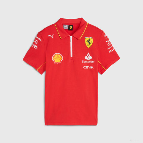 Ferrari polo, Puma, team, kids, red, 2024 - FansBRANDS®